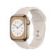 Watch Series 8 Cellular 41mm Paslanmaz Çelik Kasa ve Spor Kordon Altın