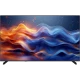 Vestel 75UV9750 Ultra HD 4K LED televizyon, siyah çerçeveli ve renkli dalga görüntüsüyle önden görünüm