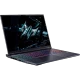 Acer Predator Helios Neo 16 AI PHN16-73-91BGA33 siyah oyuncu laptop, RGB klavyeli açık görünüm