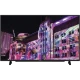 Arçelik A43L 6760 5B Full HD LED televizyon, siyah çerçeveli ekranda renkli şehir görüntüsü