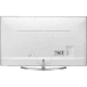 LG 55SJ850V LED TV arka paneli, Ultra HD 4K televizyon bağlantı noktaları ve stand görünümü, genel renk.