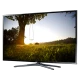 Samsung 65F6470 Full HD FHD LED TV; siyah çerçeveli, aydınlık manzara ekranlı televizyon