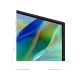 Samsung 65M1EH Ultra HD 4K TV, siyah çerçeveli ekranı ve renkli soyut görüntüsüyle önden görünür.