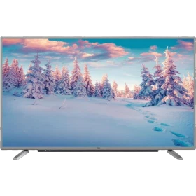 Beko B65L 8752 5S Ultra HD 4K TV, ince çerçeveli tasarım ve karlı orman manzarasıyla