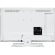 Vestel 22F8500B Full HD FHD TV LED televizyonun beyaz arka paneli ve bağlantı girişleri