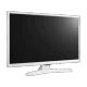LG 24TK410U-WZ HD Ready LED TV, siyah ekranlı beyaz tasarım televizyon, LED televizyon görünümü