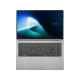 Asus ExpertBook P1 P1503CVA ATL61 gri iş ve ofis laptopu açık ekranlı, klavye görünümü