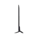 LG 55QNED80T6A Ultra HD 4K QNED televizyon, siyah renkli ince tasarımlı ayaklı model