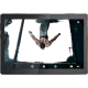 Lenovo Tab M10 HD TB-X505F siyah tablet ekranda video oynatıyor, uygun fiyatlı tablet serisi
