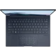 Asus Zenbook 14 OLED UX3405MA-PP287W koyu mavi ultrabook klavye ve touchpad görünümü