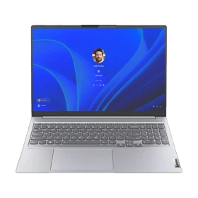 Lenovo ThinkBook 16 G4+ IAP 21CY006FTR ATL1 gri iş ve ofis laptopu, açık ekranlı ön görünüm