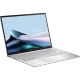 ASUS Zenbook 14 OLED UX3405CA-PP486W gümüş ultrabook, ince tasarım ve açık ekranlı laptop görünümü