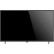 Axen AX43DIL13-TNR Full HD FHD LED televizyon, siyah çerçeveli ekranı ve ayaklarıyla önden görünüm