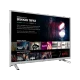 Arçelik A65L 8860 5S Ultra HD 4K LED televizyon, gümüş çerçevesiyle Netflix arayüzünü gösteriyor