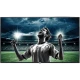 Vestel 49UB9300 Ultra HD 4K LED televizyonda stadyumda sevinen futbolcu görüntüsü