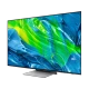 Samsung 65S95B Ultra HD 4K OLED televizyon, canlı renkli soyut ekran görüntüsü, genel renk tasarım.