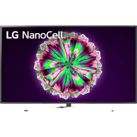 LG 75NANO796NF Ultra HD 4K LED televizyon, NanoCell teknolojili ekran görüntüsü, genel renkli.