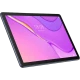 Huawei MatePad T10S 32 GB 2 GB mavi renkli uygun fiyatlı tablet, ekranda 08:08 saati görünüyor.