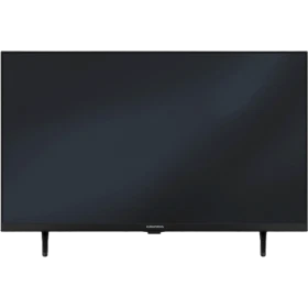Grundig 32 GHH 6000B HD Ready LED televizyon, siyah çerçeveli ekran ve iki ayaklı tasarım