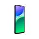 Vivo Y11d siyah akıllı telefon, ince çerçeveli ekranı ve ön kamera çentiğiyle önden ve yandan görünüm
