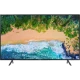 Samsung 43NU7100 Ultra HD 4K LED TV, manzara görüntüsüyle vitrin ürünü, genel renk.