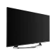Sunny Smart Siyah Ultra HD 4K 49 inç televizyon, ince çerçeveli ekran ve şık gümüş renkli stand