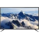 Axen AX50LEDJ405 Full HD FHD LED televizyon, siyah çerçeveli ekranda karlı dağ manzarası gösteriyor