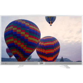 Beko B48 LW 5533 Full HD FHD TV, renkli sıcak hava balonları ve ince gümüş çerçevesiyle