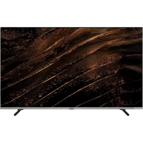 Vestel 50U9700 Ultra HD 4K LED televizyon, siyah ekranı ve ince çerçevesiyle önden görünür.