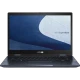 Siyah Asus ExpertBook B3 Flip B3402FVA-I58512B2D009 2’si 1 arada laptop açık ekranlı vitrin görünümü