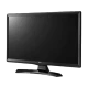 LG 24TK410U-PZ HD Ready LED televizyon, genel siyah renkli düz ekran televizyon görünümü