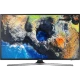 Samsung 50MU6192 Ultra HD 4K LED televizyon; siyah çerçeveli TV ekranında renkli doğa görüntüsü.