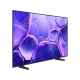 Samsung 50U8200F Ultra HD 4K LED televizyon, soyut mor mavi ekran görüntüsü ve siyah tasarım, genel renk