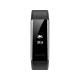 Huawei Band 2 siyah akıllı bileklik, dikey ekranında yüzme simgesi ve Çince yazılarla önden görünür