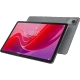 Lenovo Tab M11 TB330FU gri tablet, ön ve arka görünümde ekranı açık şekilde gösteriliyor