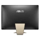 Asus Vivo V221ICUK-BA073D masaüstü bilgisayarın siyah arka paneli ve bağlantı noktaları görünümü