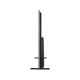 Vestel 50U9730 Ultra HD 4K LED TV’nin siyah renkli ince yan profili ve ayakları görülüyor
