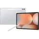 Samsung Galaxy Tab S10+ Wi‑Fi 512 GB gümüş tablet; ön ekran açık, S Pen kalemi görünüyor.
