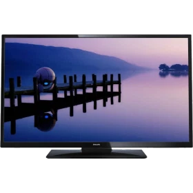 Philips 32PFL3008K HD Ready LED Televizyon, genel renkli ekranda manzara görüntüsü.