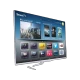Philips 55PFL7108K Full HD LED televizyon, Smart TV arayüzü açık ve genel renk tasarım detayları