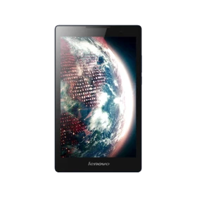 Lenovo Tab 2 A8-50 mavi tablet; uzay temalı ekranıyla uygun fiyatlı tablet görünümü.
