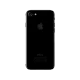 Apple iPhone 7 simsiyah akıllı telefon, arka yüz görünümü; Apple logosu ve tek kamera detaylı tasarım