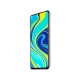 Xiaomi Redmi Note 9s beyaz akıllı telefon, tam ekran tasarım ve damla çentikli ön yüz görünümü