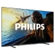 Philips 43PUS7000 Ultra HD 4K LED televizyon; havacılık temalı ekran görüntüsü, genel renk.