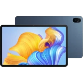 Honor Pad 8 lacivert tablet, 8 GB RAM ve 256 GB depolama; öğrenci kullanımı için ön yüz görüntüsü.