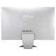 Asus M241DAK-WA038M masaüstü bilgisayarın beyaz arka yüzü ve destek ayağı görünümü