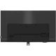 Grundig 55 GO 975A Ultra HD 4K OLED televizyonun siyah arka paneli ve stand bağlantısı