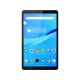 Lenovo Tab M8 TB-8505F gri renkli uygun fiyatlı tablet; mavi arayüz ekranı ile ön görünüm.