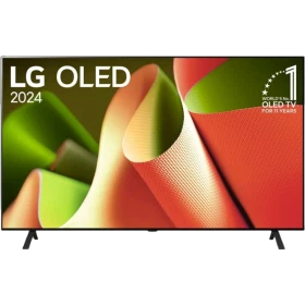 LG OLED77B46LA Ultra HD 4K OLED televizyon, ekranda canlı renkli görsellerle vitrin sunumu