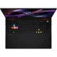 MSI Raider 18 Max HX A2WJ-1059TR siyah oyuncu laptop; RGB klavye ve ışıklı ekran görünüyor.